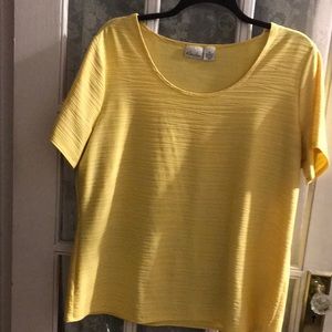 Kim Rogers Women 2X shirt sleeved top